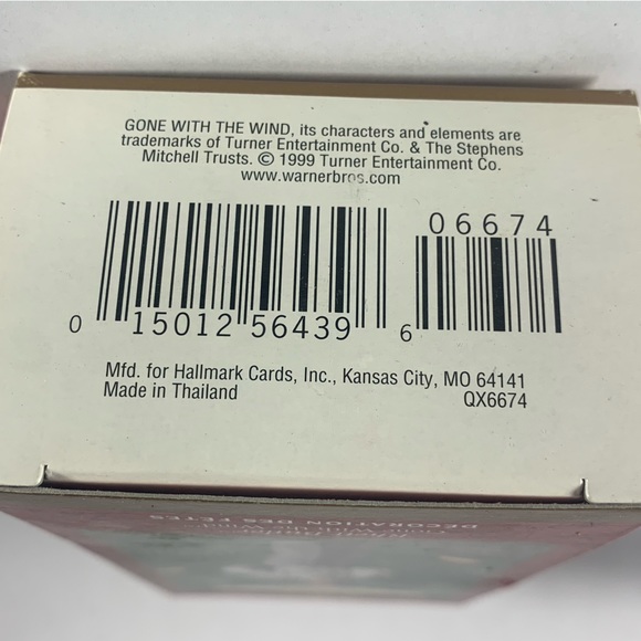 Hallmark Keepsake 2000 Rhett Butler Gone With The Wind Christmas Ornament - Picture 3 of 7